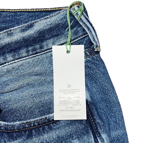 NWT AE77 New York The Boot Flare Organic Cotton Jeans ($168) sustainable - Picture 4 of 7